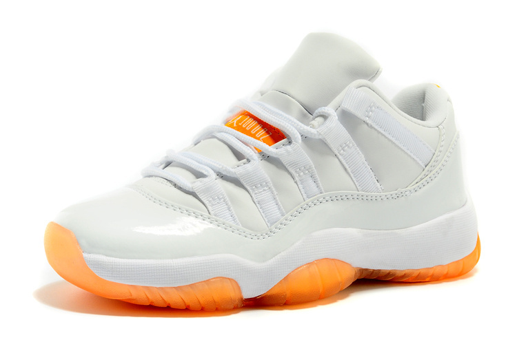 jordan blanche et orange